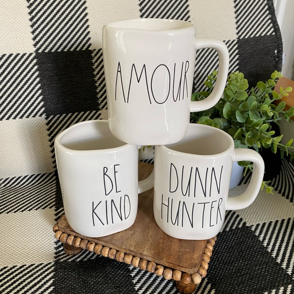3 Rae Dunn Mugs